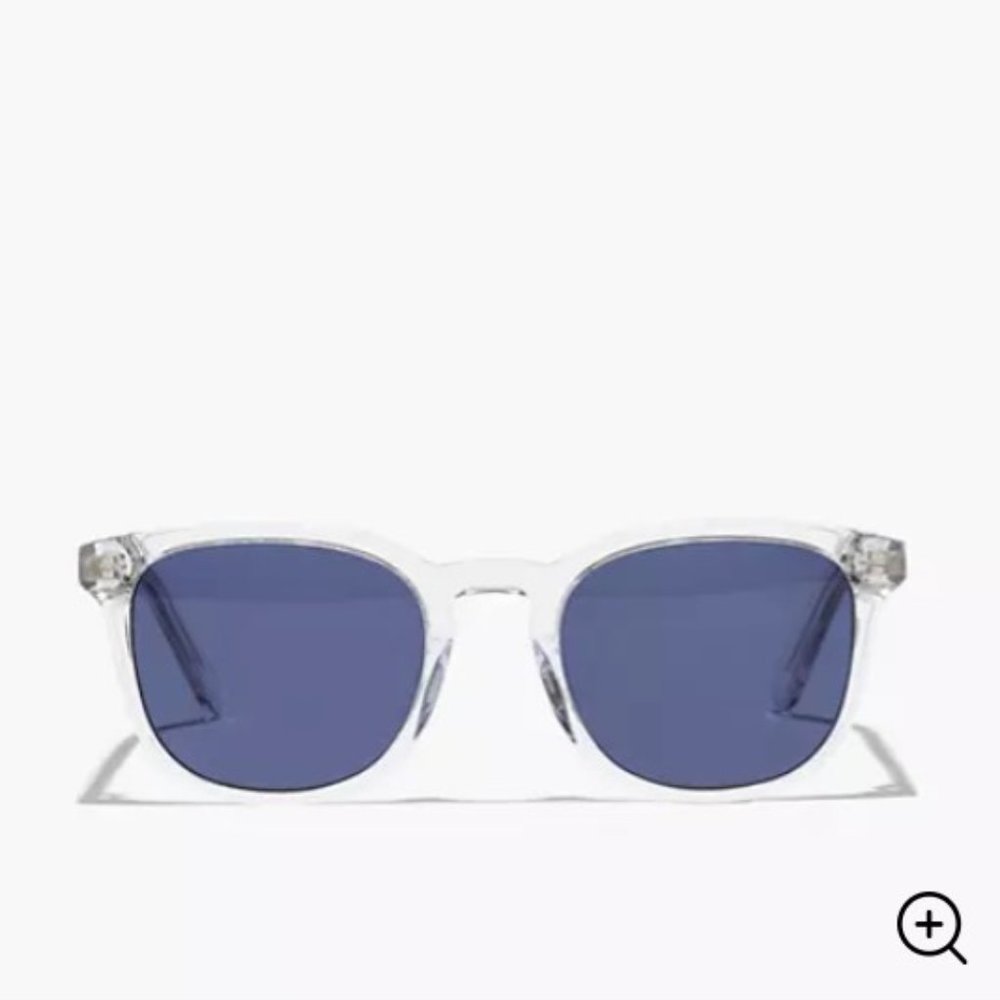 Madewell Ashcroft Sunglasses in Transparent Multi